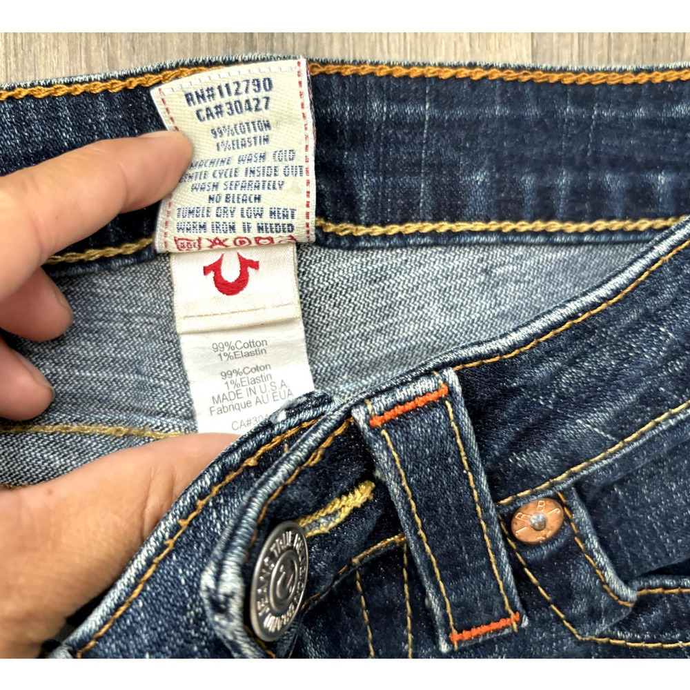 True Religion "Billy" Dark wash‎ jean 26 - Picture 8 of 8